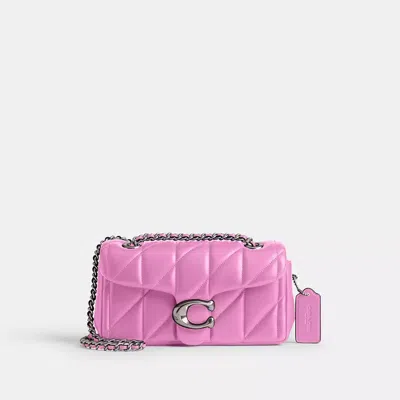 Coach In Silver/fuschia