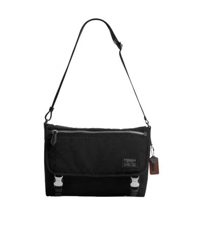 Coach Simple Messenger Bag In Black