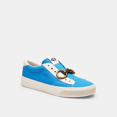 Coach Skate Sneaker With Hardware Size 10 In Blue