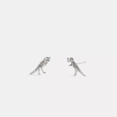 Coach Skeletal Rexy Stud Earrings