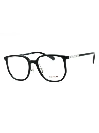 Coach Sleek Oval Eyeglasses For Women In Black