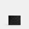 Coach Slim Billfold Wallet In Signature Canvas