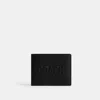 Coach Slim Billfold Wallet With  Graphic In Black