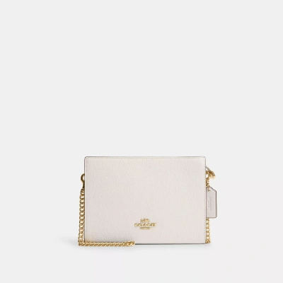 Coach Slim Crossbody In White