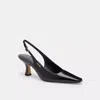 Coach Slingback Heel In Black