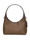 Coach Small Brooklyn 23 Top-handle Leather Shoulder Bag In Brown