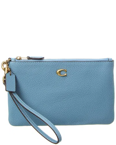 Coach Small Leather Wristlet
