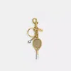 Coach Small Tennis Racket Bag Charm