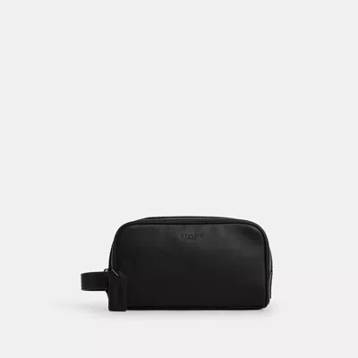 Coach Small Travel Kit In Black