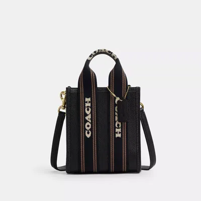 Coach Smith Mini Tote Bag In Black