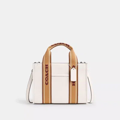 Coach Smith Tote Bag 24 In White