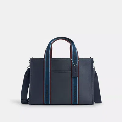 Coach Smith Tote Bag In Blue