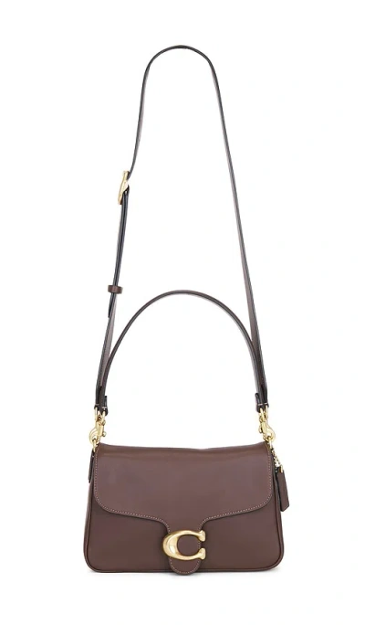 Coach Smooth Calf Leather Soft Tabby In Maple