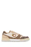 Coach Monogram Logo Trainers In Neutral