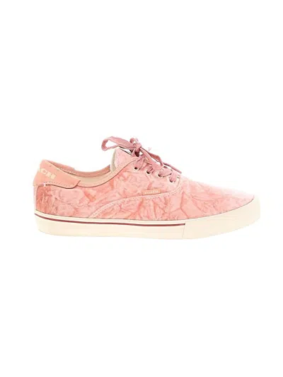 Pre-owned Coach Sneakers In Pink