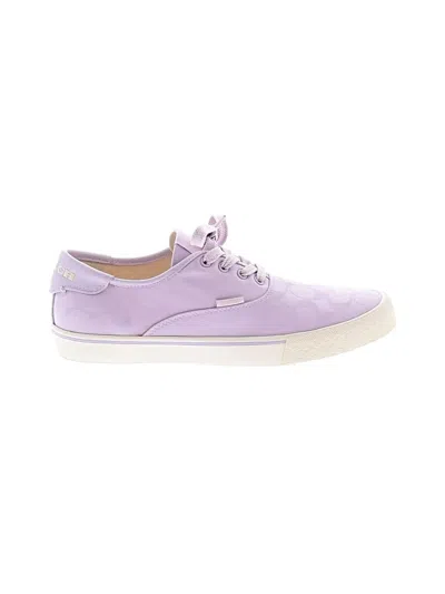 Pre-owned Coach Sneakers In Purple