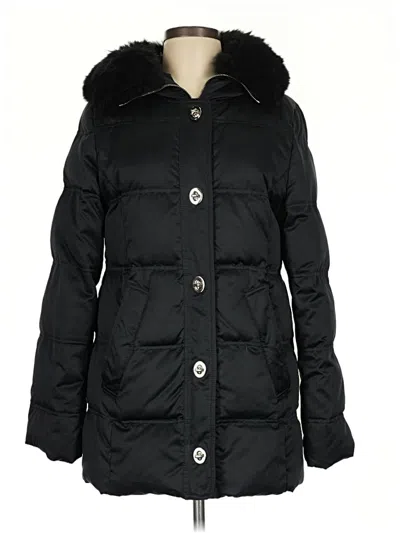 Pre-owned Coach Snow Jacket In Black