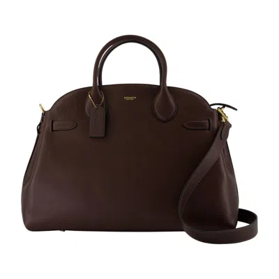 Coach Soft Empire 40 Shopper Bag In Brown