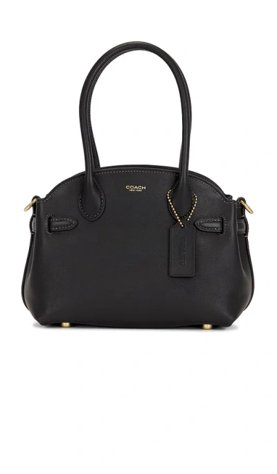 Coach Soft Empire Carryall 21 Bag In Black