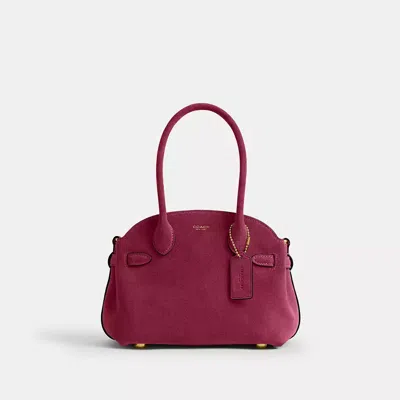 Coach Soft Empire Carryall Bag 21 In Purple