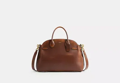 Coach Soft Empire Carryall Bag 40 In Brown | Leather