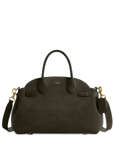 Coach Soft Empire Carryall Tote Bag In Gray