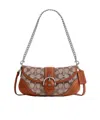 Coach Soho Bag 25 In Crystal Signature Jacquard