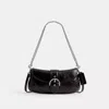 Coach Soho Bag 25 In Silver/black