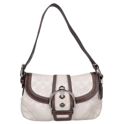 Pre-owned Coach Soho Canvas Shoulder Bag () In Multi