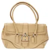 COACH COACH SOHO HAMPTONS BUCKLE LEATHER SATCHEL