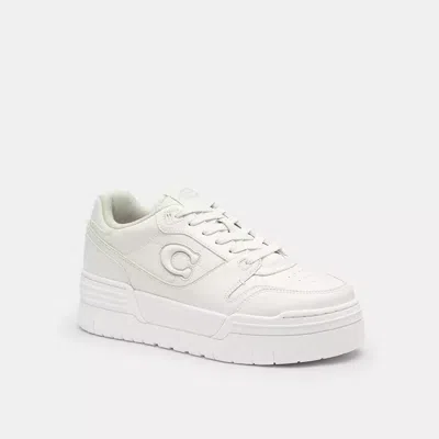 Coach Soho Platform Sneaker In White