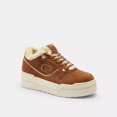 Coach Soho Platform Sneaker In Brown