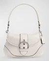 Coach Soho Regenerative Leather Shoulder Bag In Lhchalk