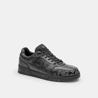 Coach Soho Sneaker In Signature In Black