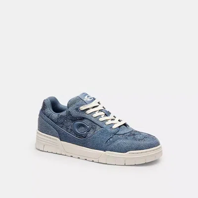 Coach Soho Sneaker In Signature Denim In Blue