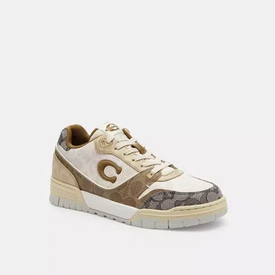 Coach Soho Sneaker In Signature In Brown
