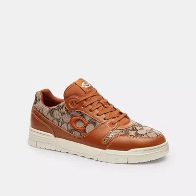 Coach Soho Sneaker With Crystal Signature Jacquard In Multi