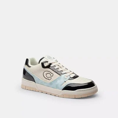 Coach Soho Sneaker With Patent Signature In White