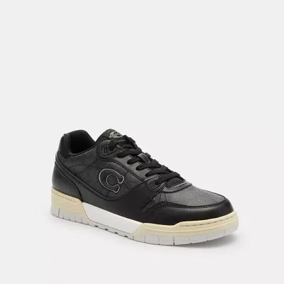 Coach Soho Sneaker With Signature Canvas In Black