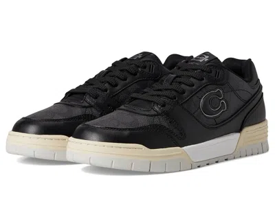 Coach Soho Sneaker With Signature Canvas Men's Cold Weather Boots Charcoal/black: 11.5 D - Medium