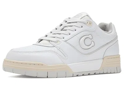 Coach New York White Synthetic Leather Soho Sneakers In Multi