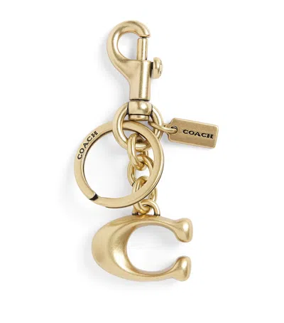 Coach Solid C Keyring