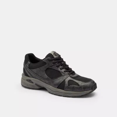 Coach Sport Sneaker In Signature Canvas In Black