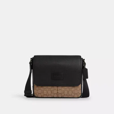 Coach Sprint Map Bag 25 In Signature Jacquard