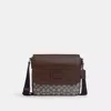 Coach Sprint Map Bag 25 In Signature Jacquard In Brown