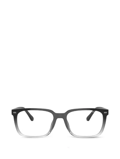 Coach 方形镜框眼镜 In Black