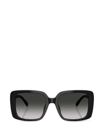 Coach 方形镜框太阳眼镜 In Black
