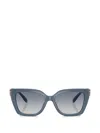 Coach Square-frame Sunglasses In Blue