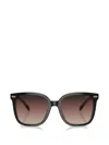Coach Square-frame Sunglasses In Brown