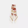 Coach Stacked Tabby Bags Print Silk Skinny Scarf In Multi